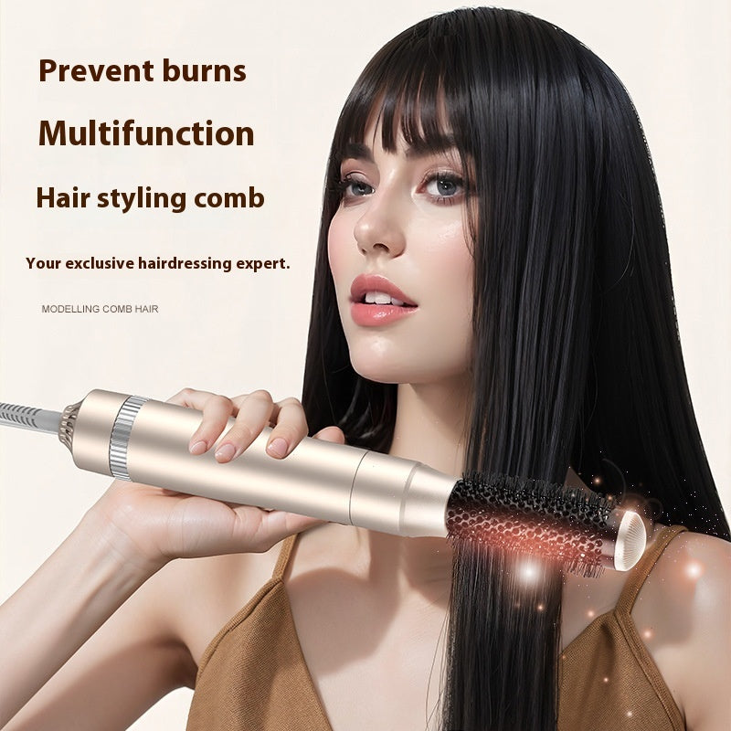 Five-in-one Hot Air Comb Hair Curler Multi-function High-power Hair Straightener